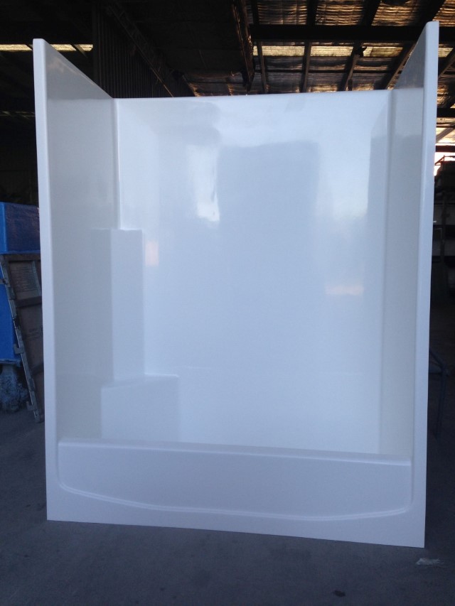 1500mm x 900mm High Front Shower Cubicle 
